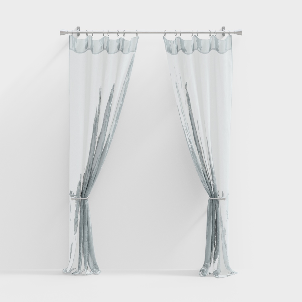 現代的カーテン