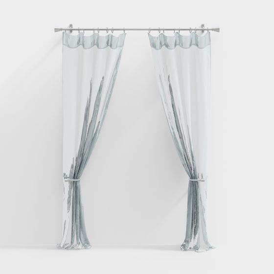 現代的カーテン