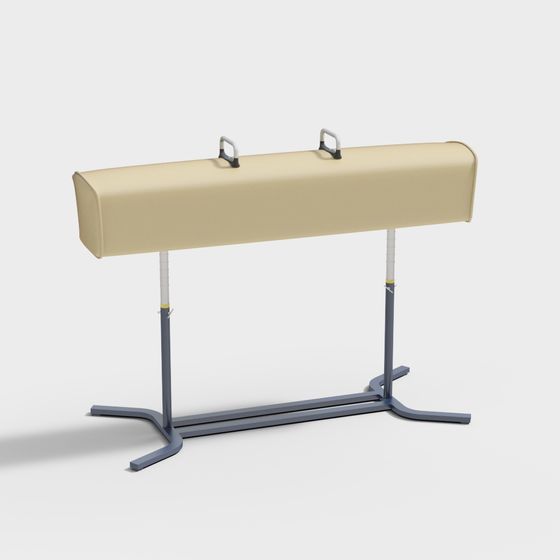 Stylish Balance Beam 3D Model for Creative Projects