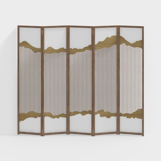 Elegant Low-Poly Screen 3D Model