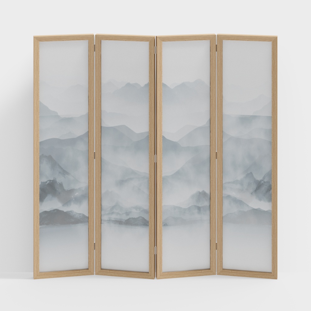 Neue chinesische Trennwand