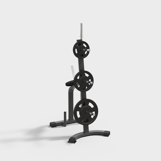 Industrial Style Gym Equipment 3D model