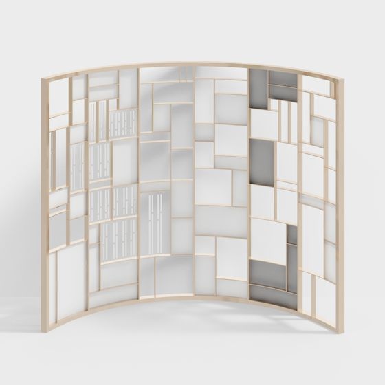 모던 거실 스크린 파티션