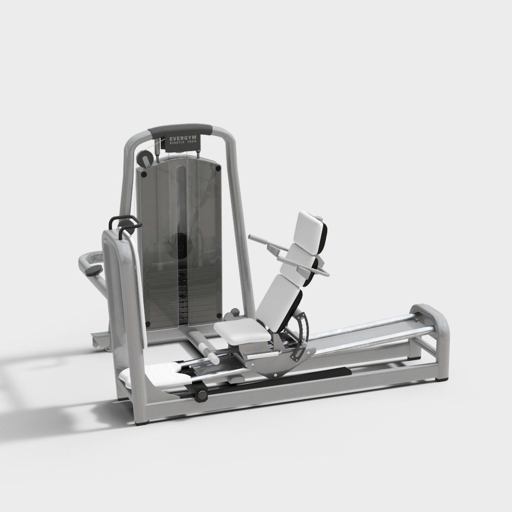 EverGym Kinetic Tech Weight Machine 3D Model – Low-Poly Gym Equipment