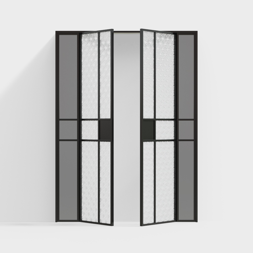 Elegant Low-Polygon Screen 3D model