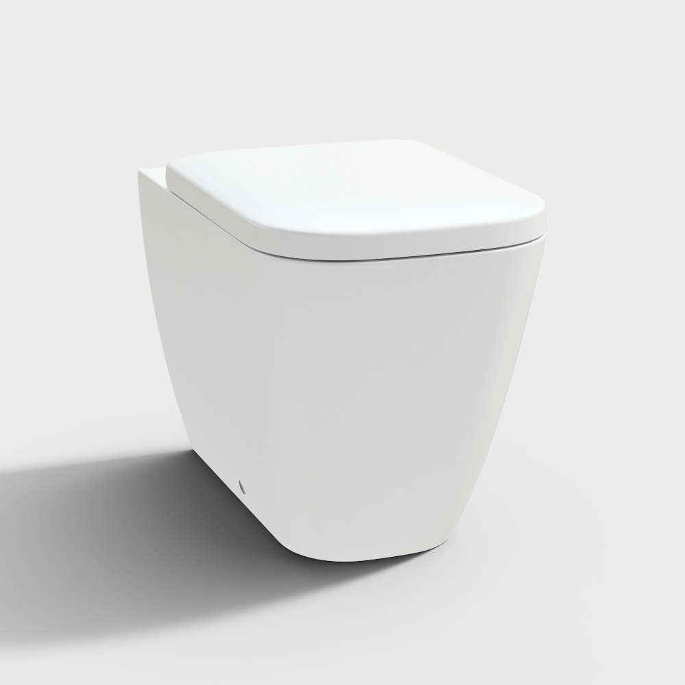 Inodoro blanco moderno