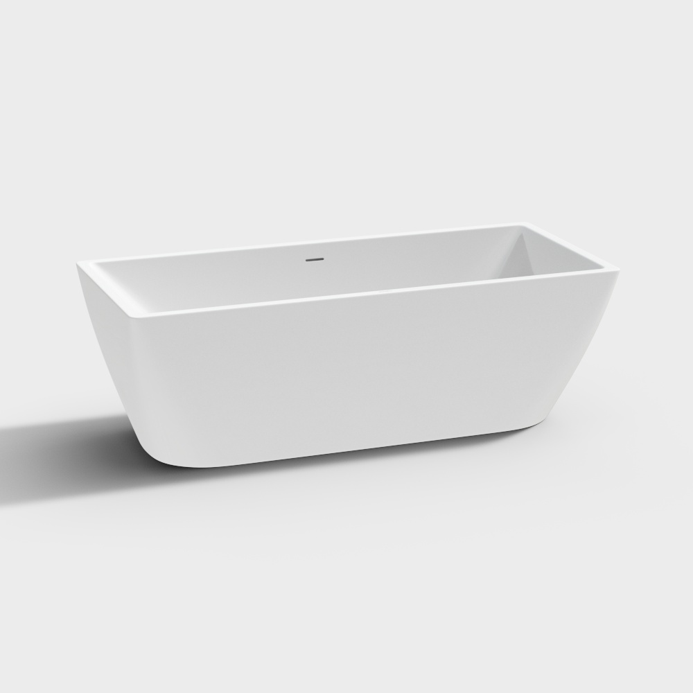 Modern White bathtub