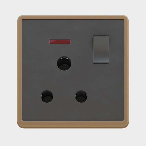 Ổ cắm điện phòng khách hiện đại