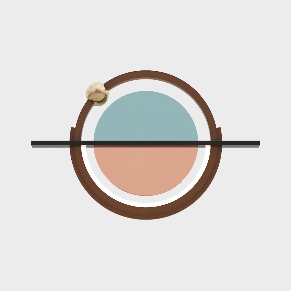 Trang trí tường tròn xa hoa của khách sạn hiện đại