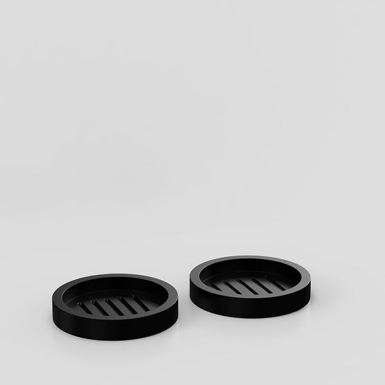 Elegant Circular Drain Covers 3D model for Modern Spaces