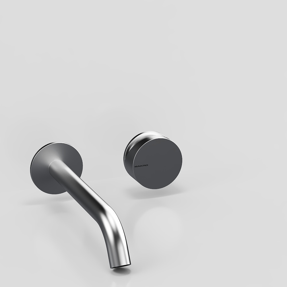 Modern wall mounted faucet