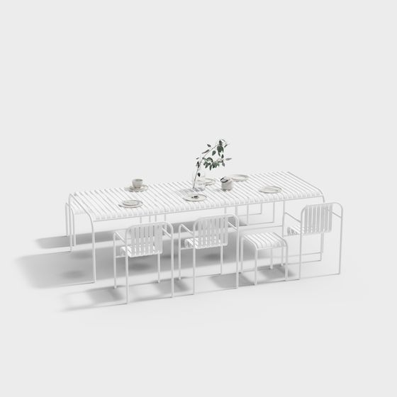 Bàn và ghế giải trí ngoài trời hiện đại