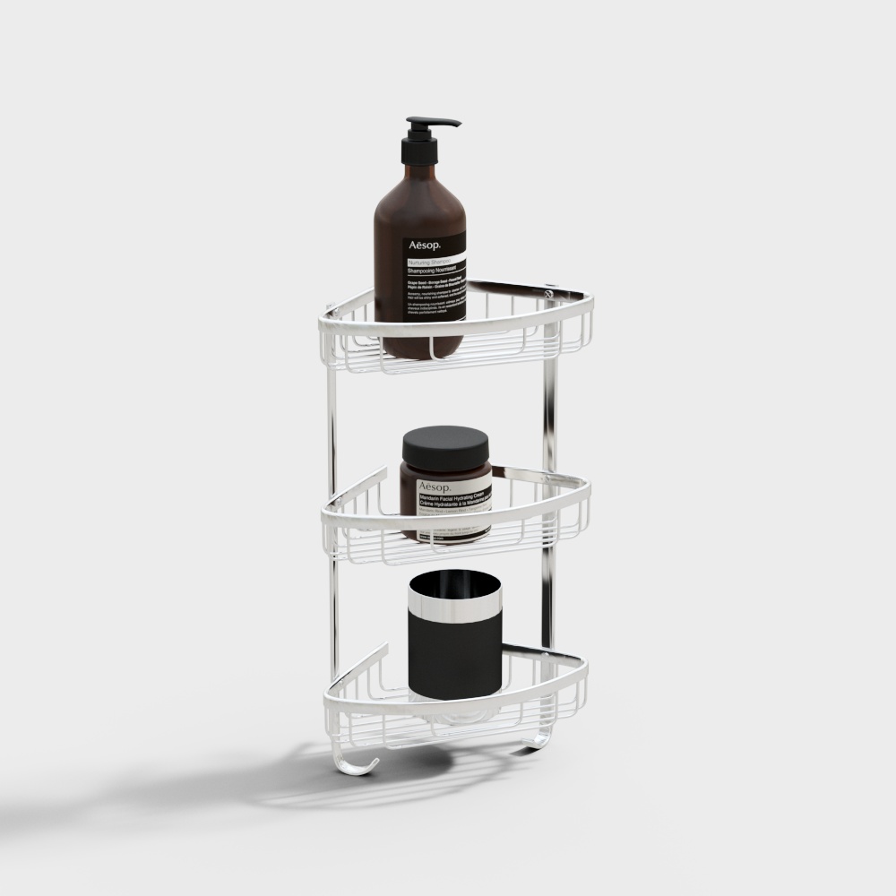 Estante moderno para baño