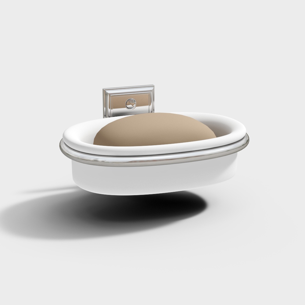 Modern Bathroom Square Soap Box