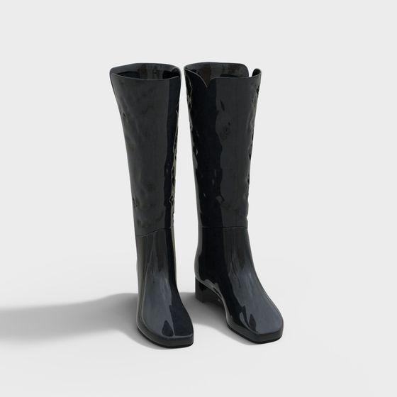 Chic Urban Boots 3D model