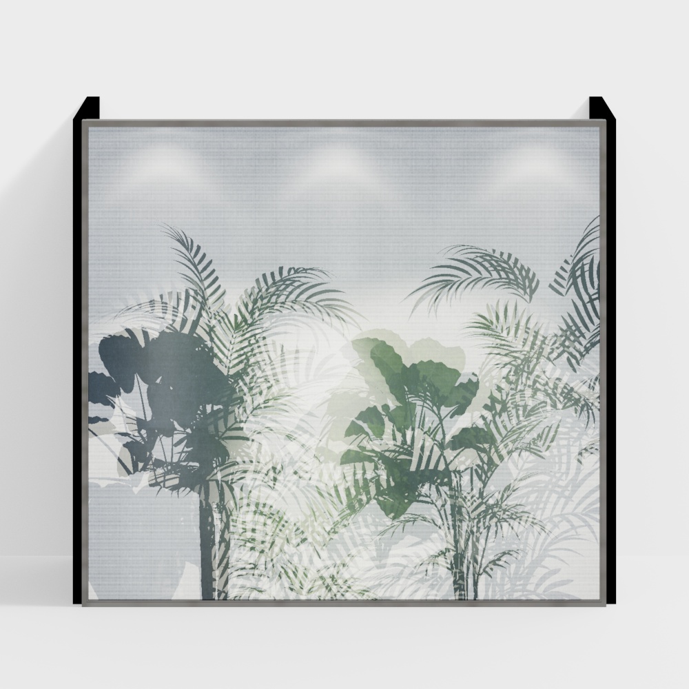 Modern Living Room Feature Wall