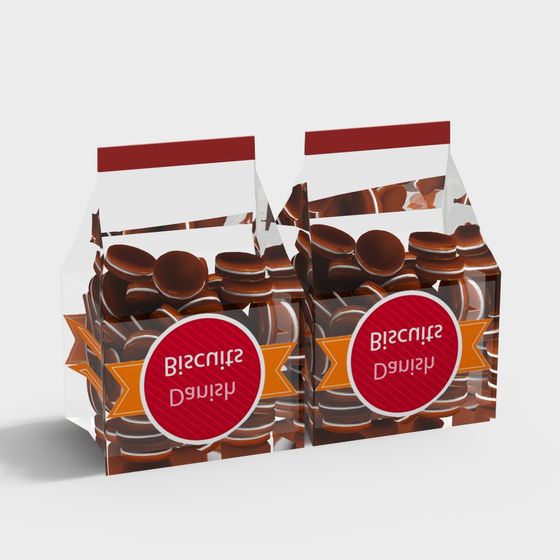 Brown Snack Ornament 3D Model