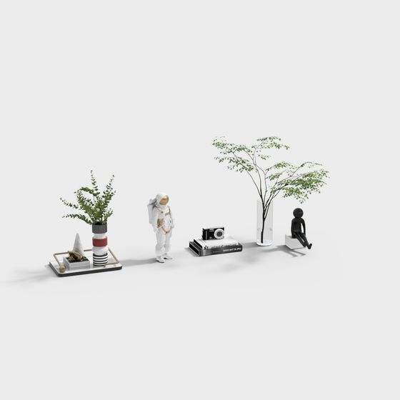 Urban Oasis 3D Model for Creative Projects