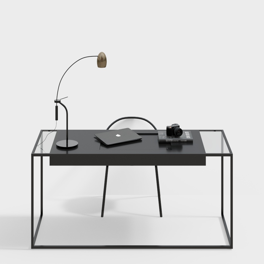 Moderne Studierzimmer Schreibtisch und Stuhlset