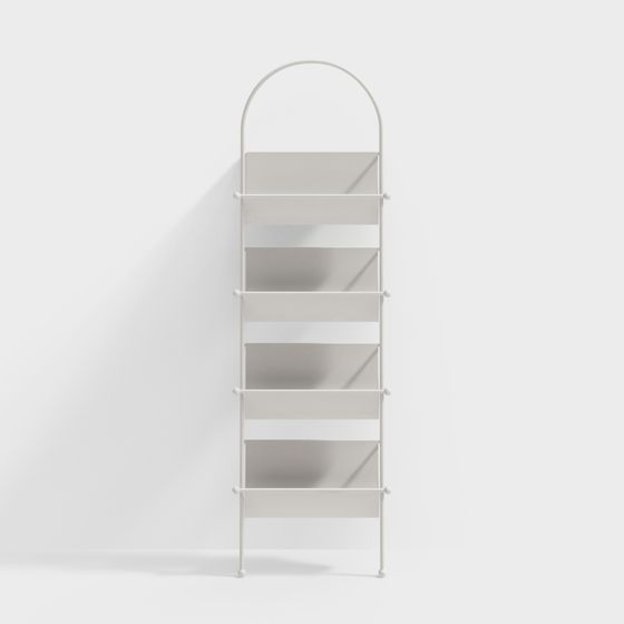 Urban Shelf 3D Model for Modern Interiors