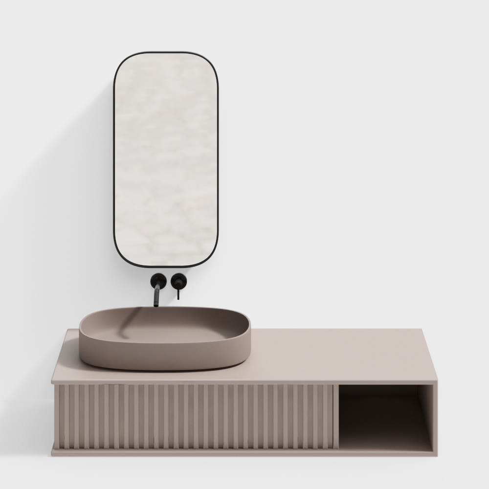 Modern bathroom cabinet