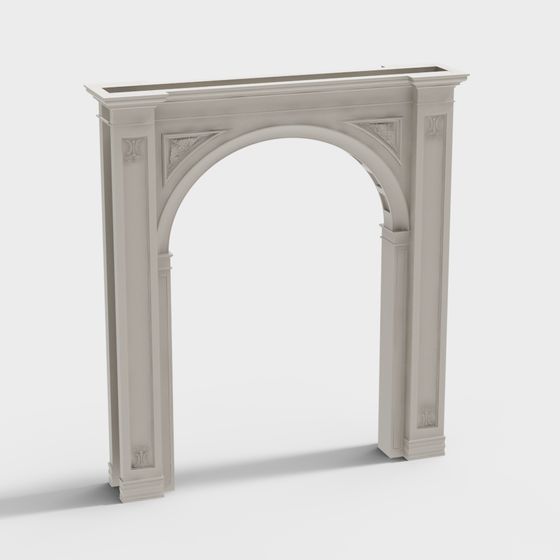 Elegant Classic Arch 3D model for Creative Projects
