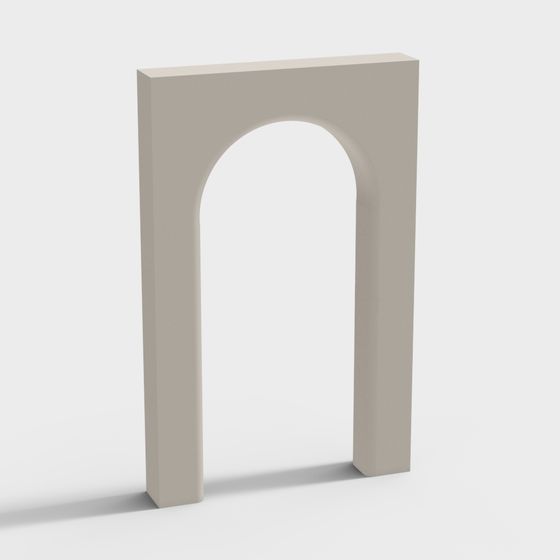 Elegant Archway 3D model for Creative Spaces