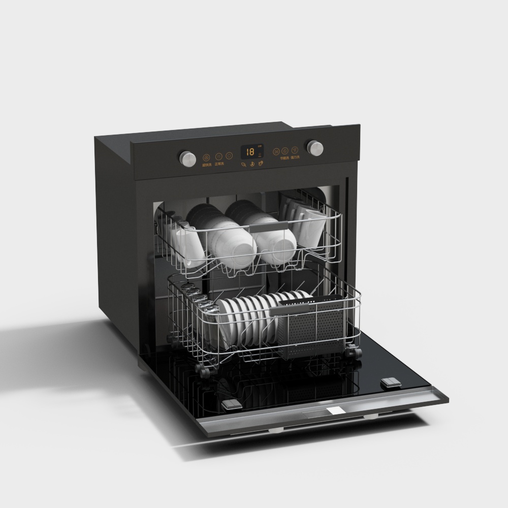 Household dishwasher