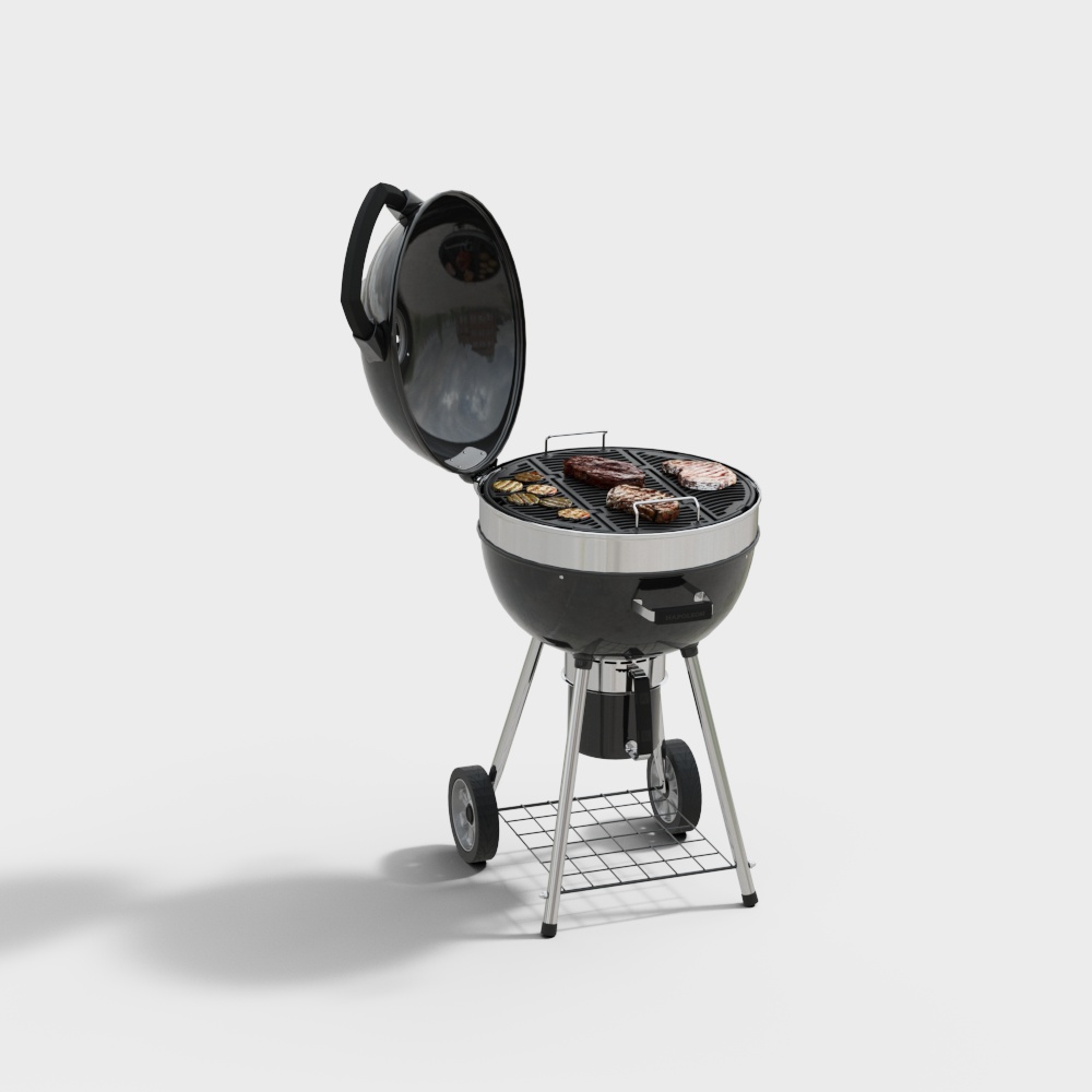 Simple Outdoor Barbecue Grill