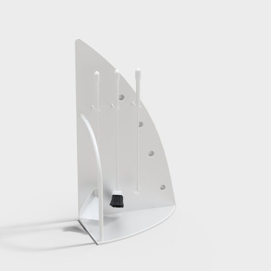 Clean Corner Rack 3D model