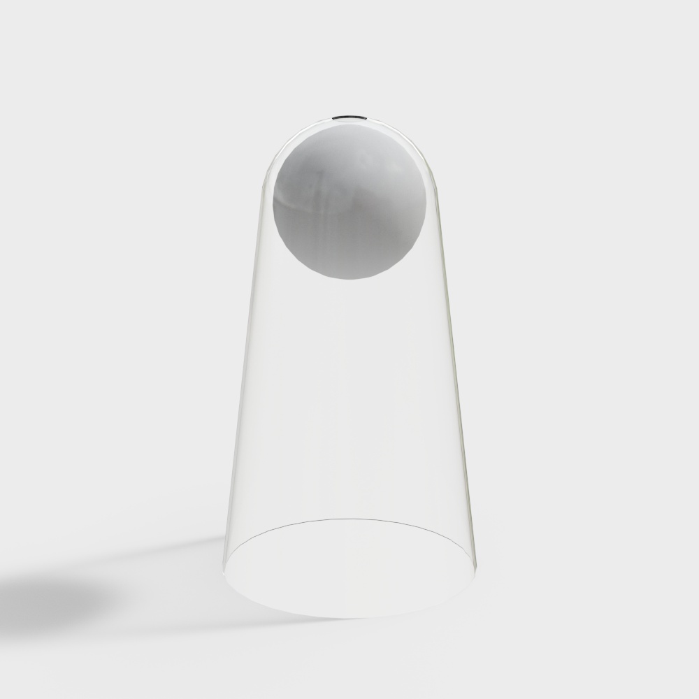 Light Luxury transparent desk lamp