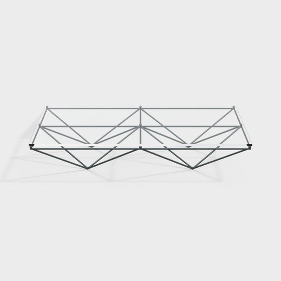Future Grid Bridge 3D model for Modern Designs
