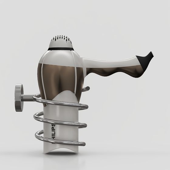 Hair Dryer 3D Model