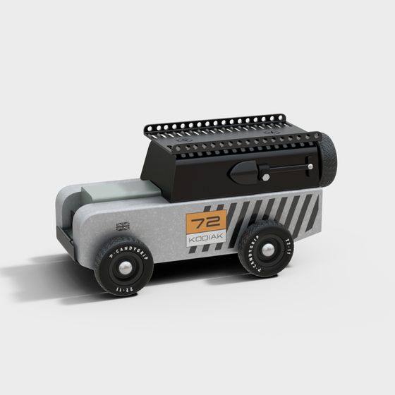 Kodiak BBQ Cart 3D model