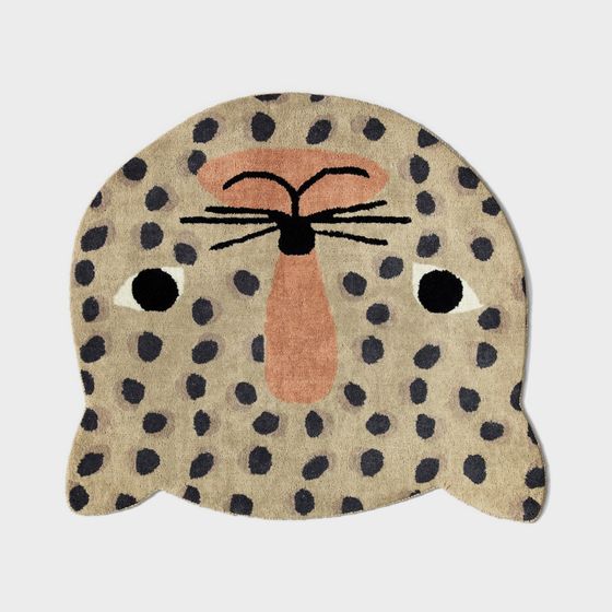 Cheetah Rug 3D model