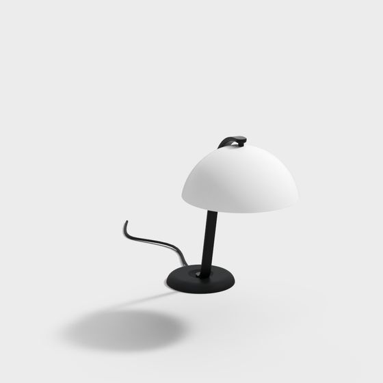 Stylish Low-Poly Table Lamp 3D model