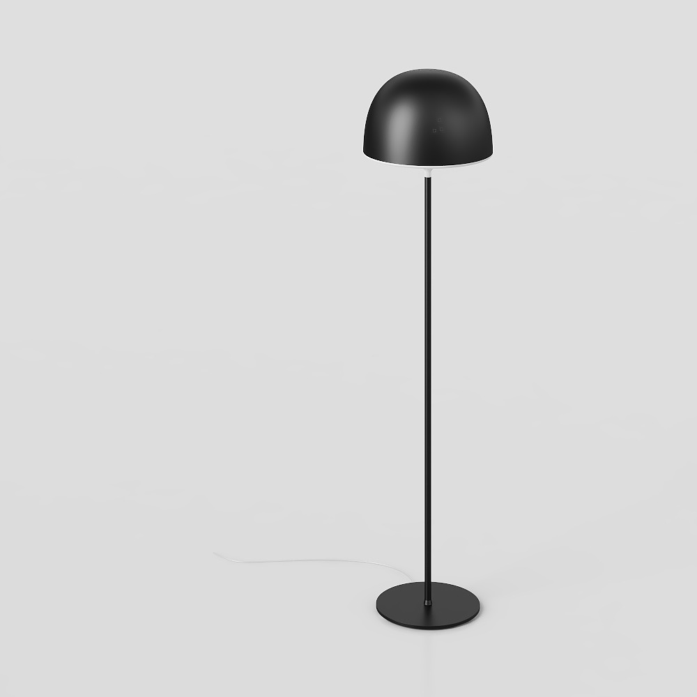 Modern black floor  lamp