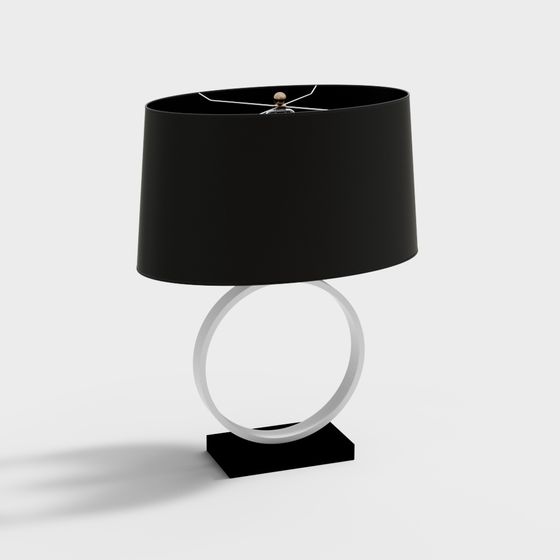 Elegant Minimalist Table Lamp 3D model