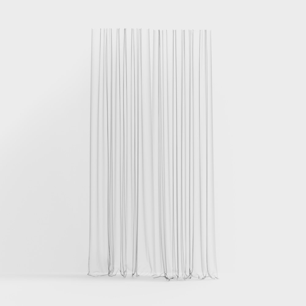 Rèm trắng hiện đại