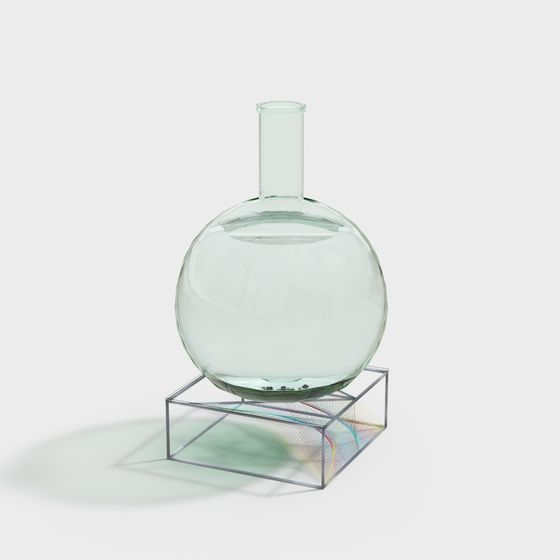 Sphere on Stand 3D Model