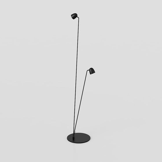 Urban Minimalist Floor Lamp 3D model