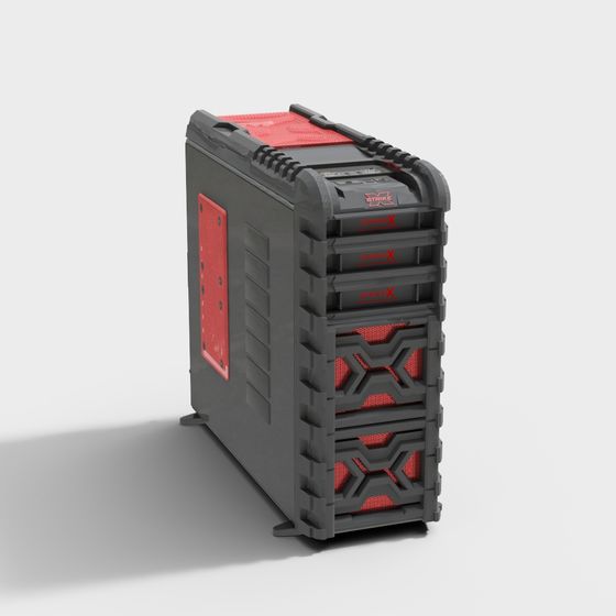 StrikeX PC Case 3D model