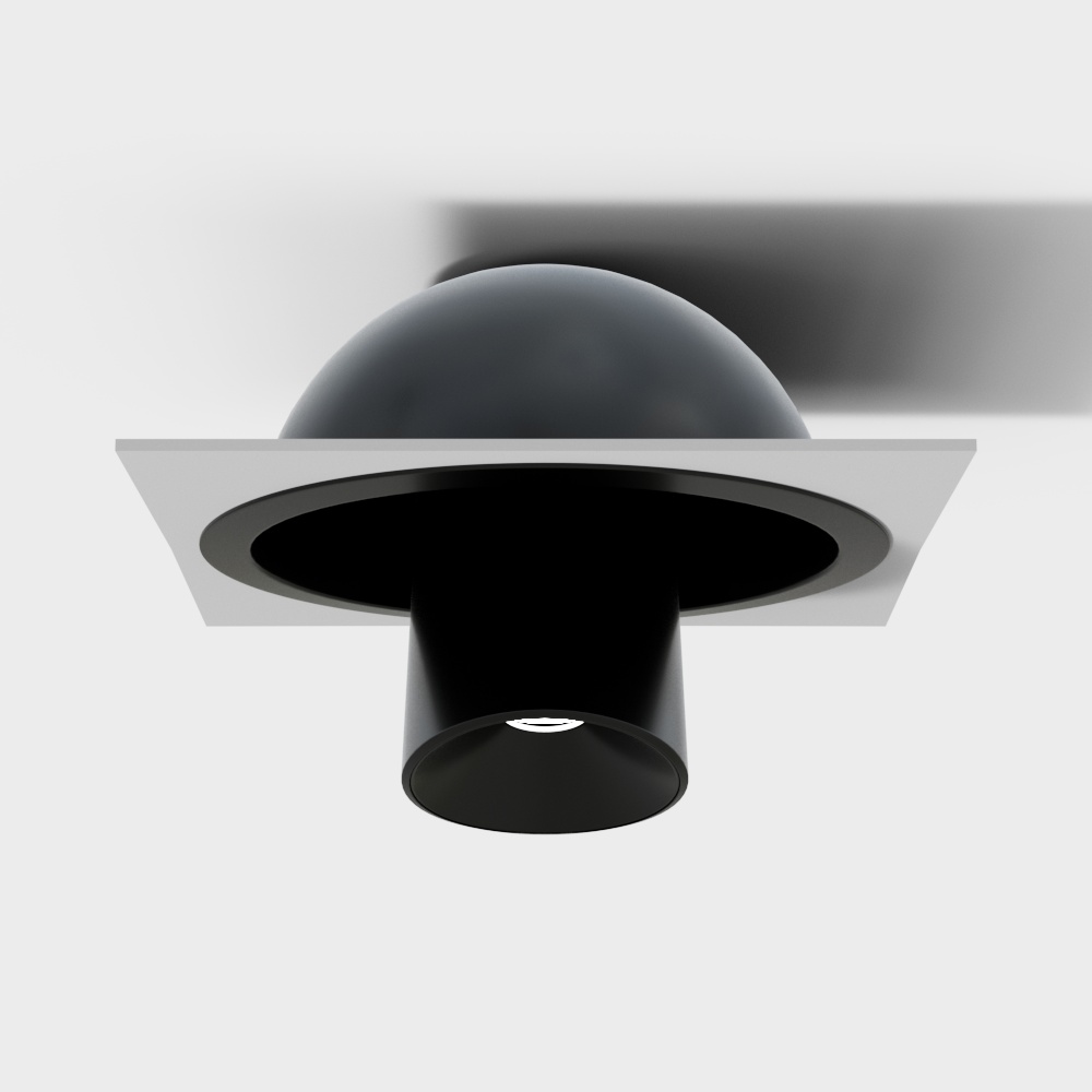 Modern recessed downlights