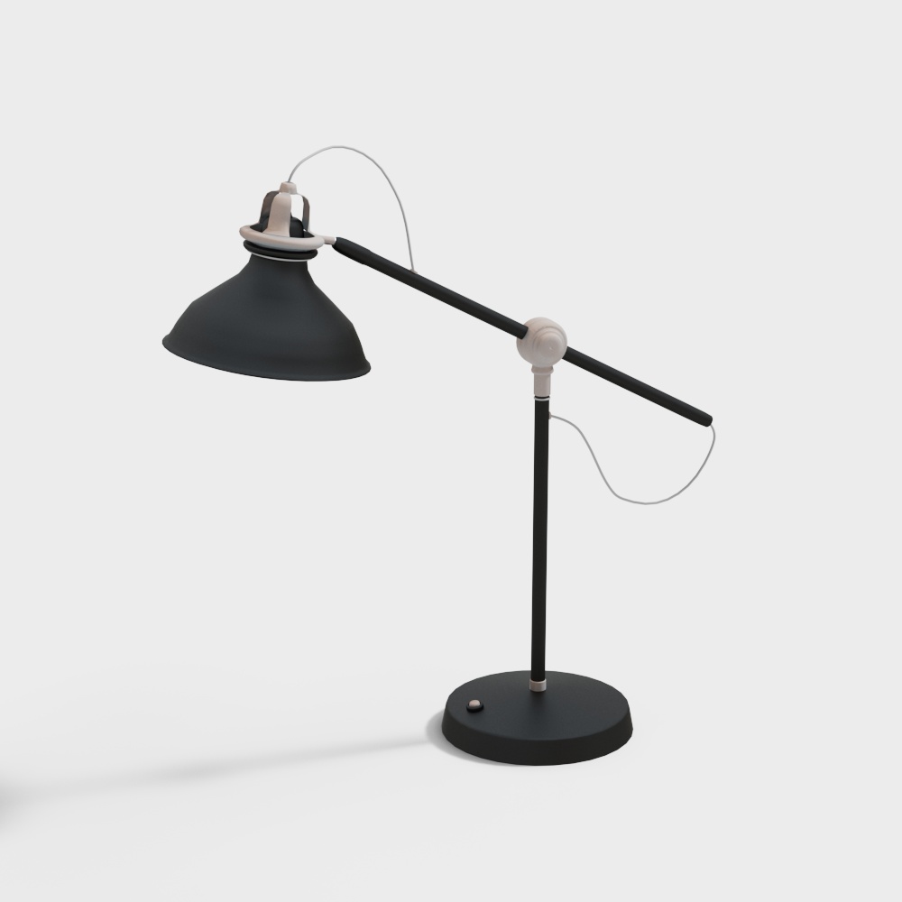 Đèn để bàn màu đen hiện đại