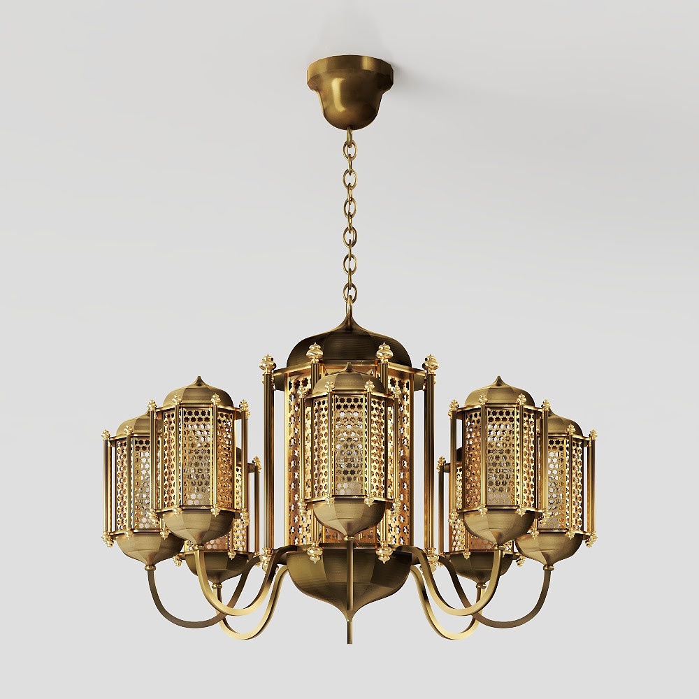 Industrial chandelier