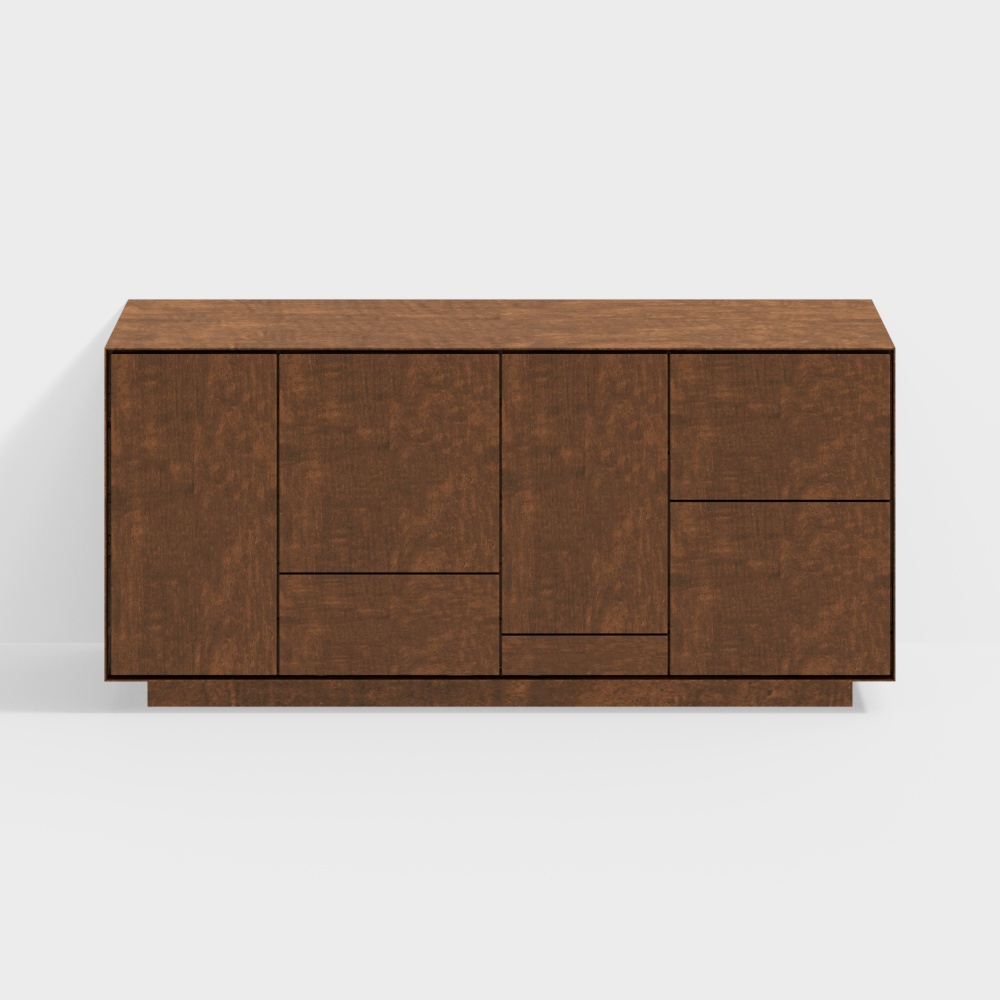 ตู้ข้างไม้