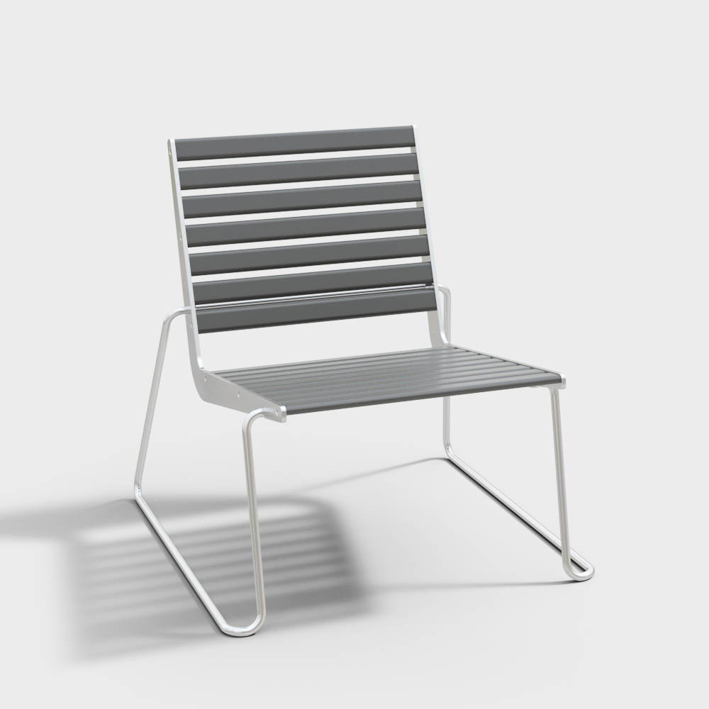 Chaise de dossier noire moderne