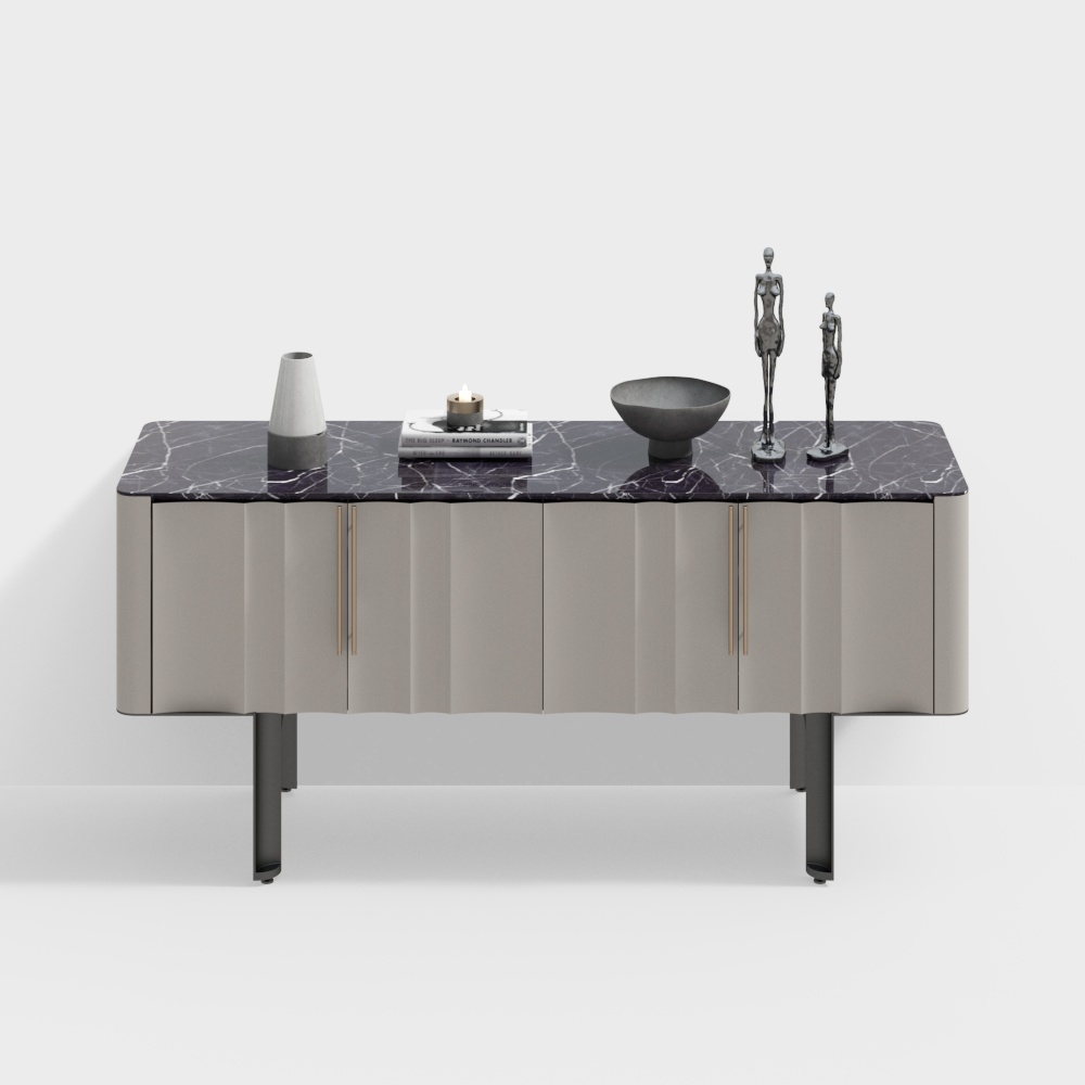 Modern Villa Foyer Cabinet