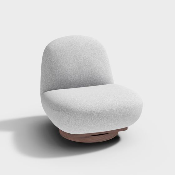 Streamlined Sofa 3D model
