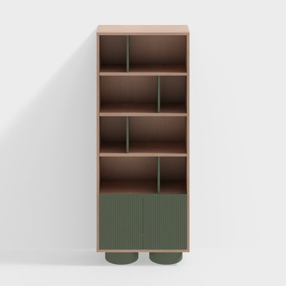 Urban Elegance Bookshelf 3D model